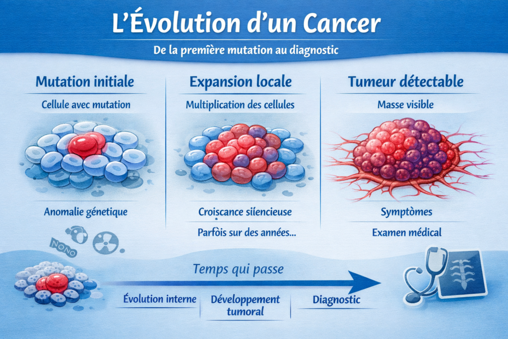 Développement d'un cancer