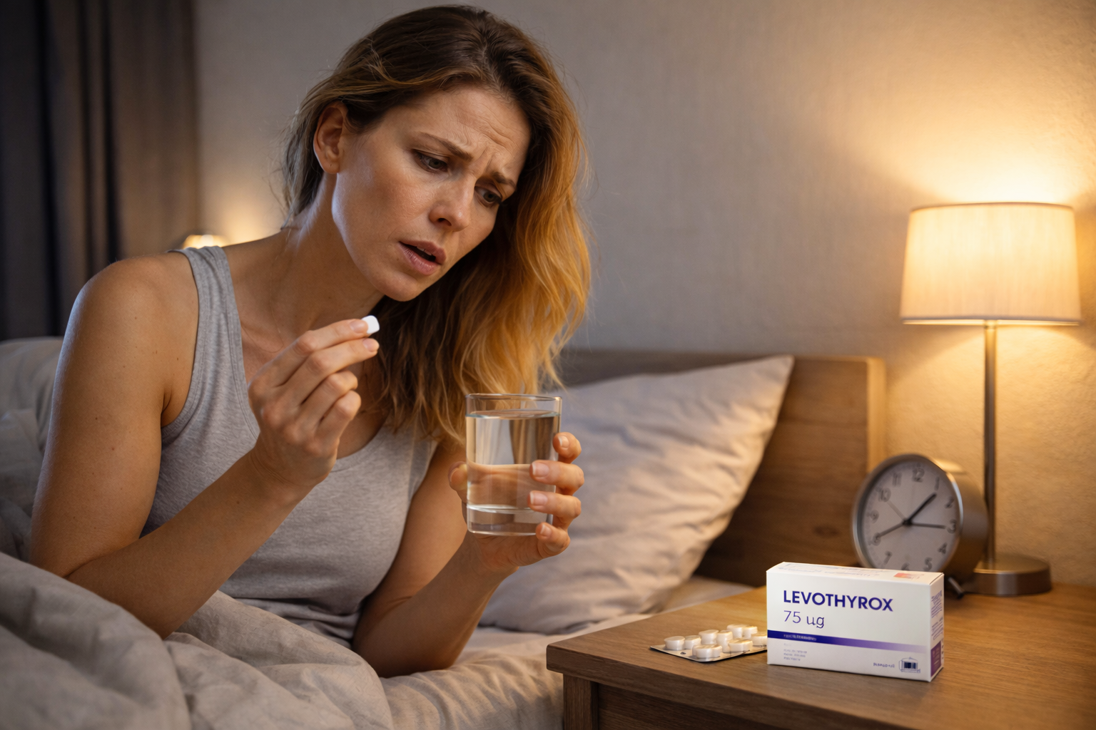 Prise de Levothyrox le soir par erreur ? Ce qu’il faut comprendre pour rester sereine