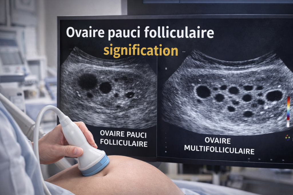 Ovaire pauci folliculaire, quelle est la signification