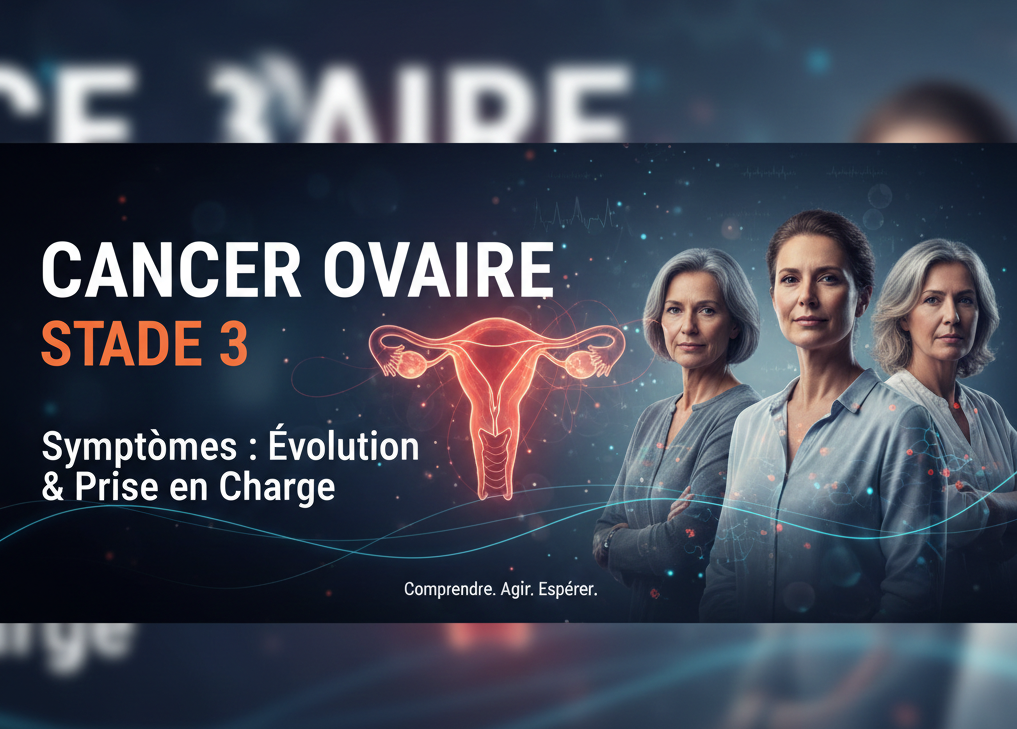 Cancer ovaire stade 3 symptômes, comment cela évolue