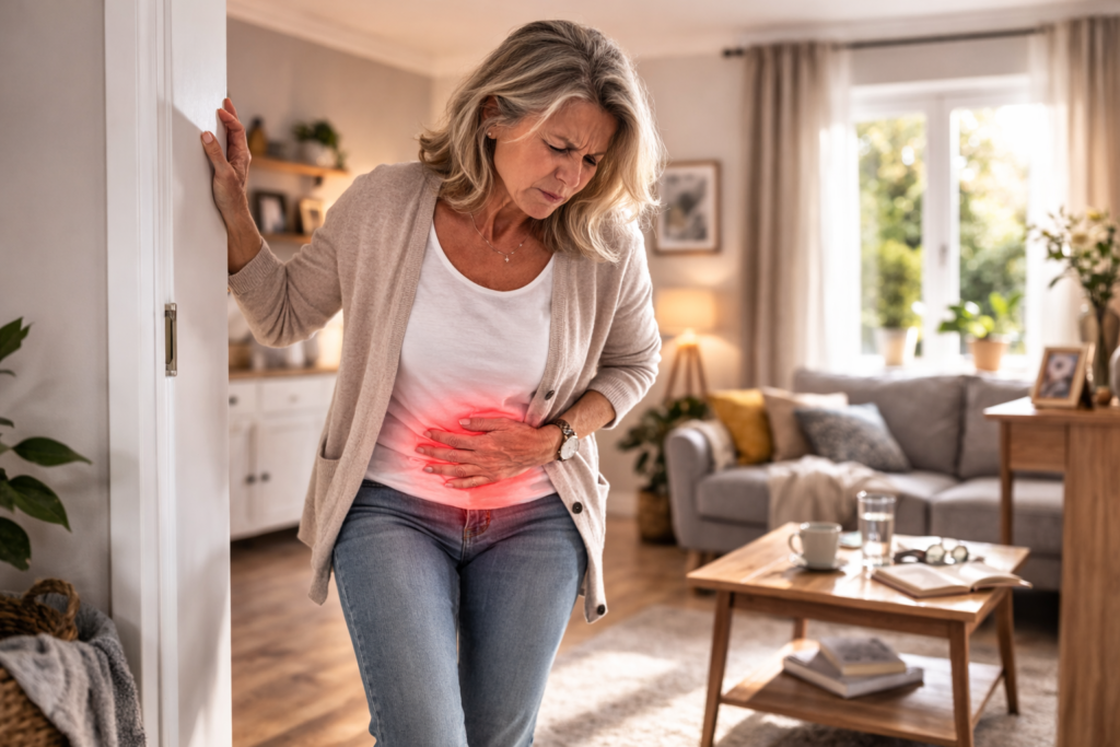 Ménopause et douleur ovaire