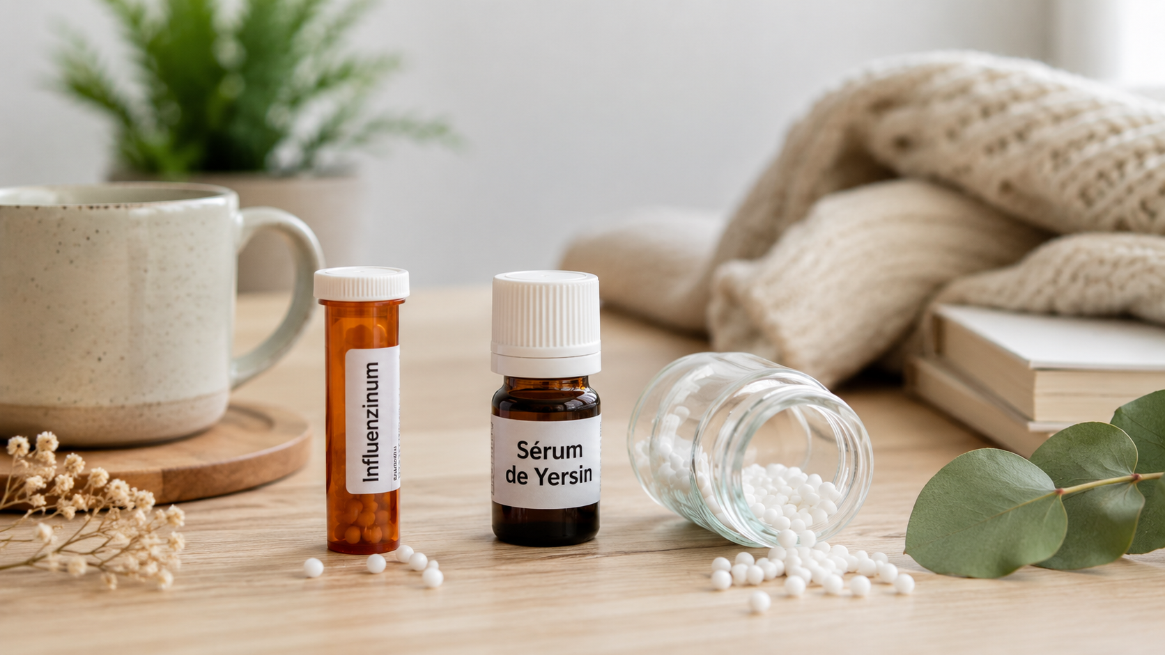 Influenzinum et sérum de Yersin en même temps