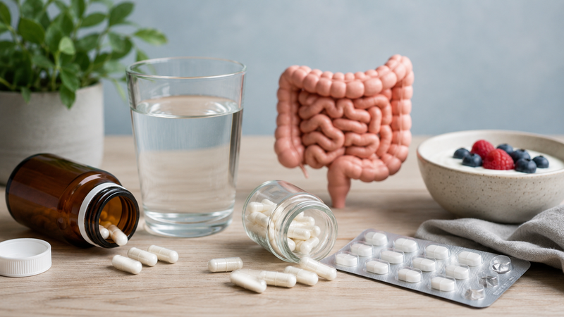 Probiotique en même temps que antibiotique