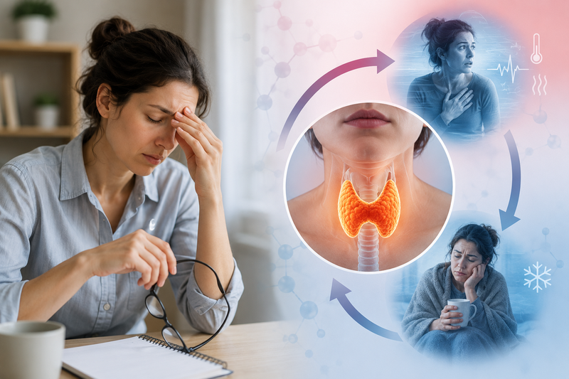 Hypothyroïdie et hyperthyroïdie en même temps comprendre ce paradoxe qui déstabilise