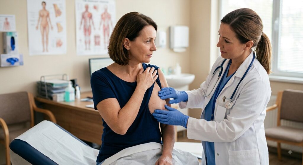 Symptômes cancer début du sein