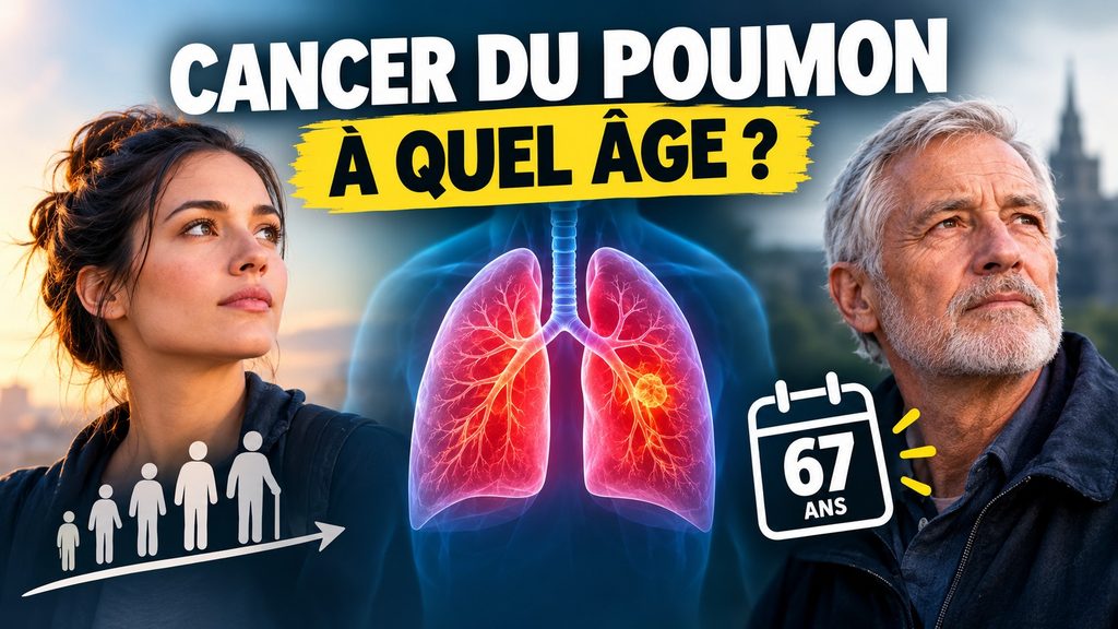 Âge moyen du cancer du poumon