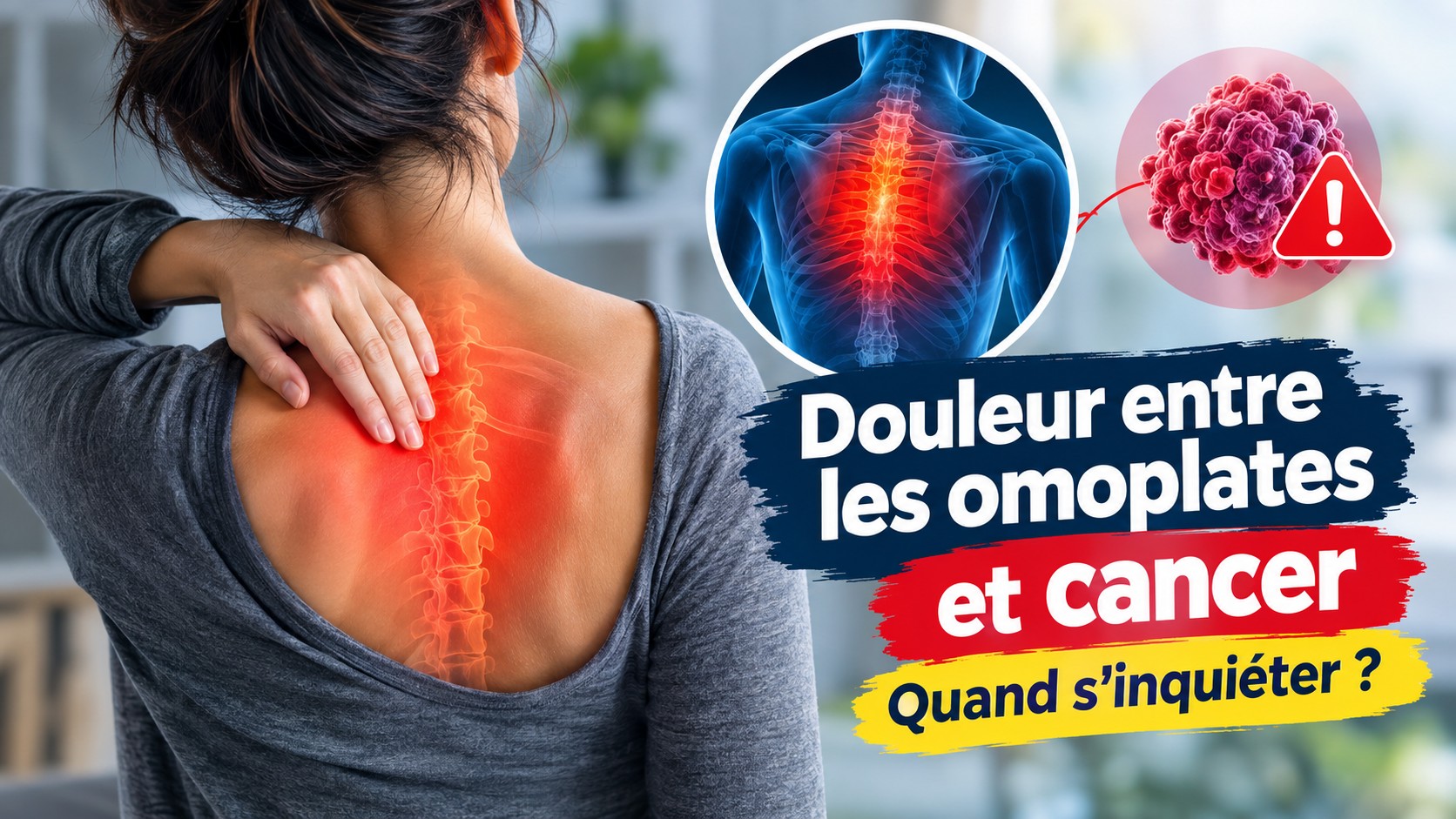 Douleur entre les omoplates significations